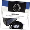 ULTECHNOVO 2pcs Solar Car Exhaust Fan Compact Solar Ventilation Cooler