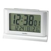 LANDEX YT5261SV Silver Time Ocean Digital Snooze Backlit Alarm Clock