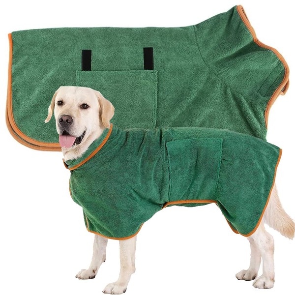 Norhogo Dog Bathrobe Towel Microfibre Towels Super Drying Coat Towel