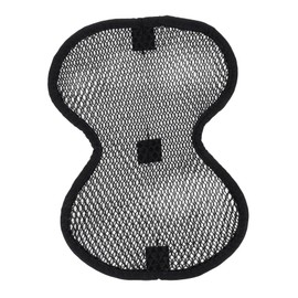 Operitacx Helm Atmungsaktives Netzpolster Winterhelmfutter Weichhelmfutter Helmpolstereinsätze Atmungsaktives Helmfutter Motorradhelm Liner Helmschutz Helmzubehör Helmteile Black 3D-Netz