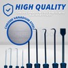 Dunnet Tools 9 Piece Pick and Hook Set Gasket Scraper