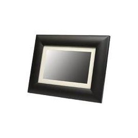 7" Smartparts SP70BR 480x234 Digital Photo Frame w/Retractable Keypad (Black) - Keypad Adjusts Viewing & Stores in Frame