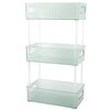 Acrylic Bathroom Storage Rack 3 Tiers Bathroom Counter Organizer Countertop