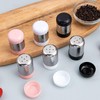 6 Pieces Stainless Steel Seasoning Bottles, Kitchen Utensils, Small Seasoning