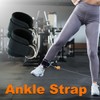 Ankle Straps,Double D-Ring Ankle Resistance Bands Adjustable Wrist Cuffs Kickback