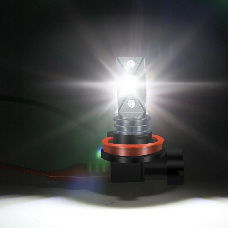SHENKENUO 2x H11 LED Headlight Super Bright Bulb Kit HIGH/LOW