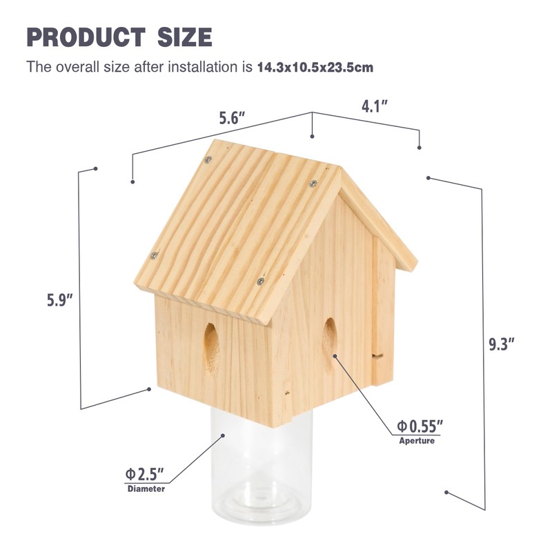 Carpenter Bee Trap for Outside - Best Bee Trap -