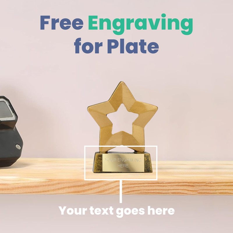 Mini Stars Award Trophy 8 cm (3.1/4")