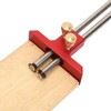 YWBL-WH Double Head Scriber, Stainless Steel Woodworking Marking Tool, Red,
