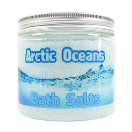 Arctic Oceans Bath Salts Soak - Bath Soaks, Herbal Bath Salts In A Jar, Sea Salt, Natural Bath Salt Soak, Spa Gifts, Epsom Salt Bath Gifts