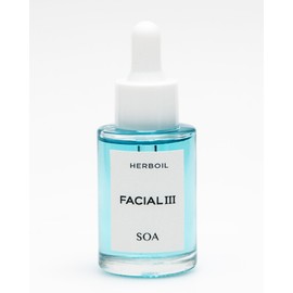SOA Facial Oil III 1.0 fl oz (30 ml) for Sensitive Skin, Formulated with Blue Tangy Oil for Soothing, Tone Skin, Naturally Derived Ingredients