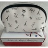 Izak, New York Make Up Cosmetic French Theme Bag Pouch