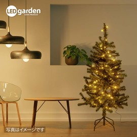 Takasho LGC-S80CC Premium Classic 80 Balls, Star Platinum, Total Length: 24.2 ft (6 m), Champagne Gold, LGC Garden Light, Outdoor Christmas Decoration, LED Decoration, Illumination