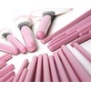 20 Piece Professional Makeup Brush Set Pink