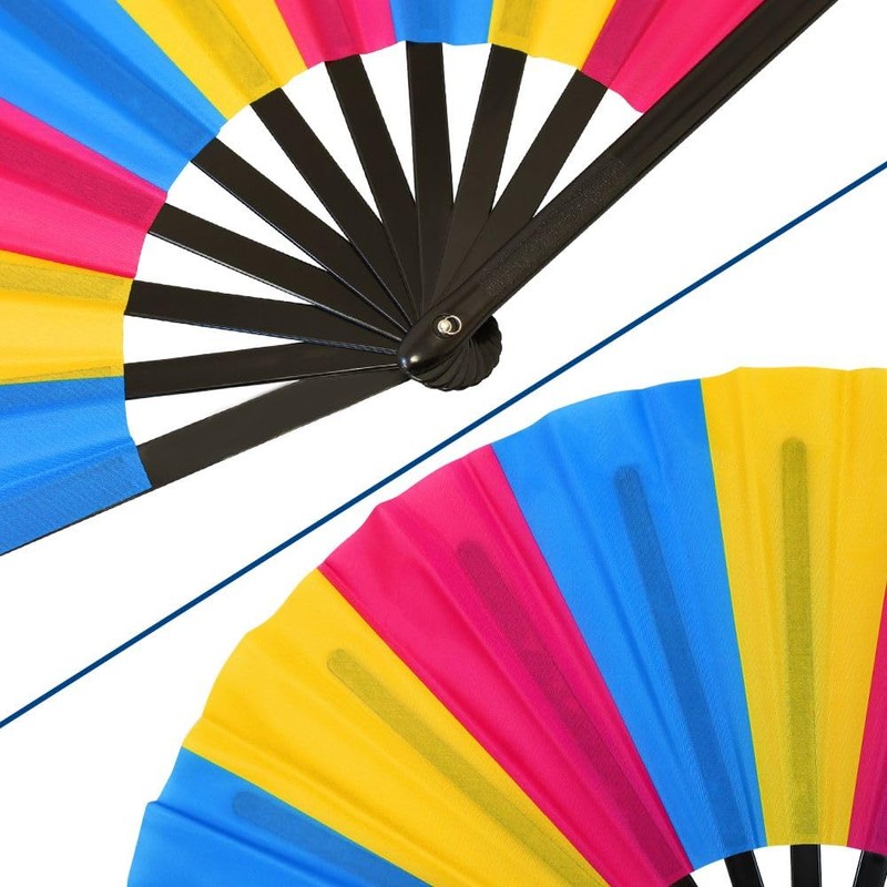 Infinity Republic Pansexual X-Large Hand Fan