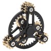Fingertip Gear Toy 4 Gears Decompression Metal Finger Hand Brass