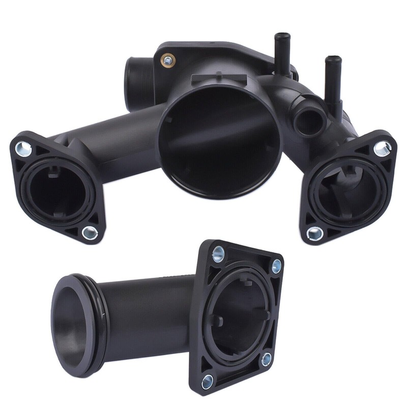 AJ89485 Thermostat Housing Assembly Compatible for 2003 2004 2005 Jaguar