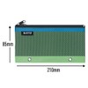 Leitz 2 Pocket Pencil Case Wallet with Eyelets, Green, Urban