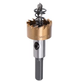 Sourcingmap 23mm HSS Drill Bit Hole Saw Stainless High Speed Steel Metal Alloy