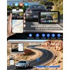 HUPEJOS 4K Dash Cam Front and Rear STARVIS 2 IMX675