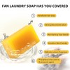 BEE & FLOWER Fan Laundry Soap Bar Laundry Stain Remover