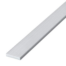 thyssenkrupp Flat Profile Made of Aluminium, Flat Aluminium Bar, Material: EN AW-6060 In Different Sizes And Lengths