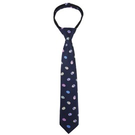 Alizeal Boys Zipper Novelty Tie Pre-tied Skinny Kids Children School Prom Party Necktie, Easter Egg