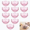 ZAJINJABD Sakura Sauce Dishes Set, 3.34x1.37 inch Plastic Cherry Blossom