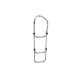 Vinland Marine 3 Step Inflatable Boat Ladder Dinghy Ladder 400 lbs Capacity 304 Stainless Steel, Inflatable Pontoon Boat Folding Ladder, Boat Rope Ladder Alternative