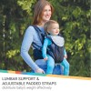 Nuby Deluxe Grey Baby Carrier Newborn to Toddler Ergonomic Comfort