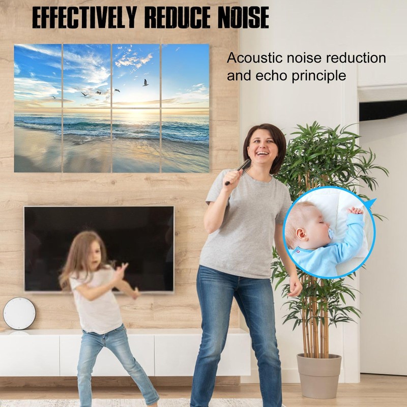 Acoustic Panels Soundproof Wall Panels: Sound Absorbing Wall Art Sound