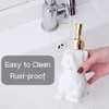 Cute Soap Dispenser Bathroom, Dog-Shaped Design, Ceramic Hand Soap Dispenser