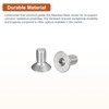 DTGN M8-1.25 x 16mm Flat Head Socket Cap Screws, 12