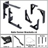 1 Sets Anti-Sag Gate Kit, Heavy Duty No Sag Gate