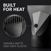 4 Pcs Universal Hair Dryer Nozzle Concentrator Attachment & Comb