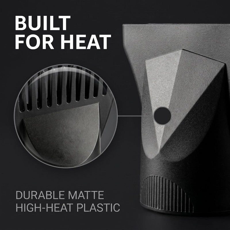 4 Pcs Universal Hair Dryer Nozzle Concentrator Attachment & Comb