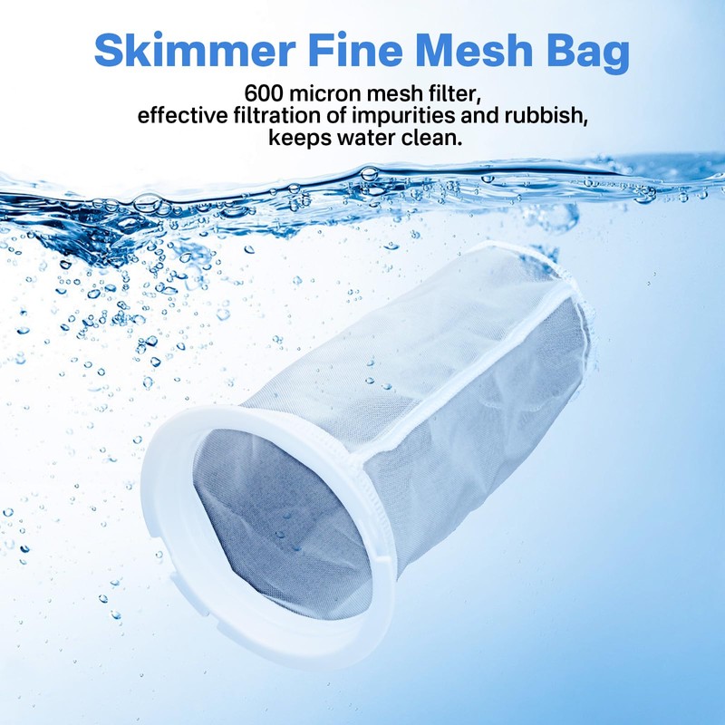 superbobi Fine Mesh Bag 004152451700 Replacement for Paramount Pool Skimmer