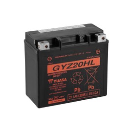 Yuasa YUAM720GH GYZ20HL Factory Activated GYZ H Series AGM Battery
