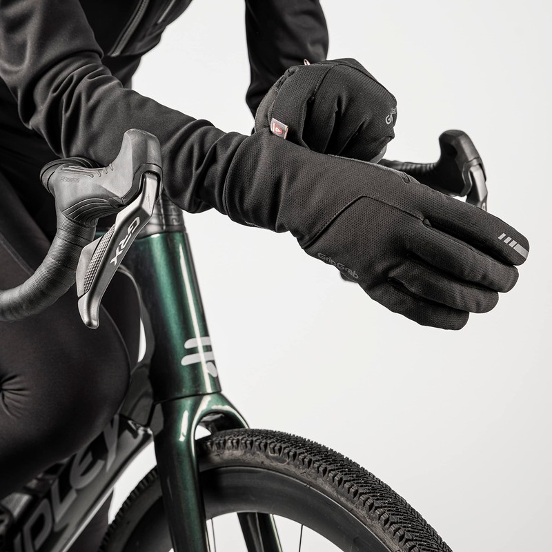 GripGrab Polaris 2 Waterproof Winter Cycling Gloves Primaloft Lined Rain