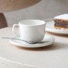 Villeroy & Boch Afina Coffee Cup with Saucer White 2-Piece