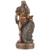 Veronese Miniature Figurine Germanic God Tyr Bronze Hand-Painted