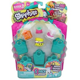 Shopkins Season 3 Minifigures 5-Pack Sealed NEW