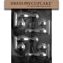 Dress My Cupcake Chocolate Candy Mold, Bowling Pin, Ball by Dress My Cupcake