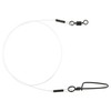 Spro Matt Black Fluorocarbon Leader Vofach 40 cm 46kg