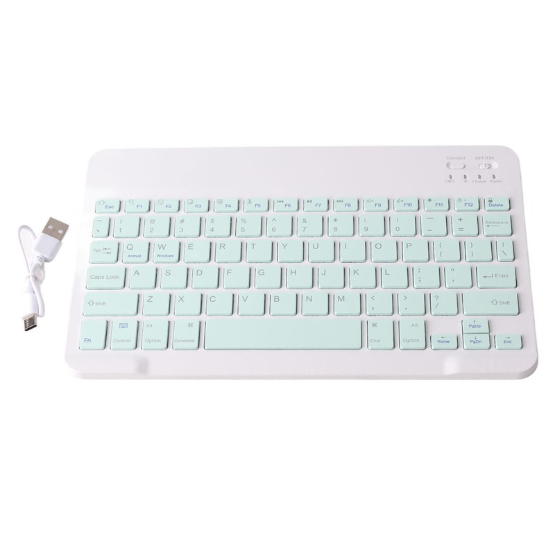 Mini Wireless Keyboard 10 Inch Ultrathin Comfortable Accurate Typing Scissor
