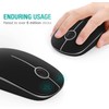 Wireless Mouse, Vssoplor 2.4G Slim Portable Computer Mice with Nano