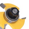 2Pcs Router Bit T Type 3 Teeth Milling Cutter Cutting