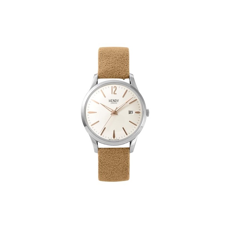 Henry London HL39-S-0413-BR Cannonbury Watch, Brown