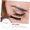 Healeved 4pair Handmade Fiber Eyelashes Fake Lashes Natural Look for
