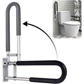 Botabay Handicap Grab Bars Rails 30 Inch Toilet Handrails Bathroom Safety Bar Hand Support Rail Handicapped Handrail Accessories for Seniors Elderly (30inch)